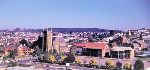 1970 Cathedral and Tech School Buildings